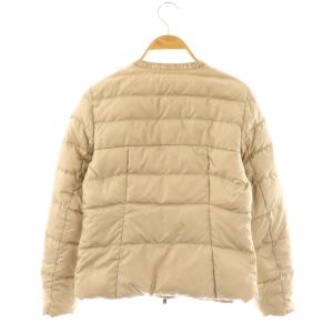 TATRAS 23AW トゥモローランド別注  BREVA ダウンジャケット ノーカラー 01 ベージュ