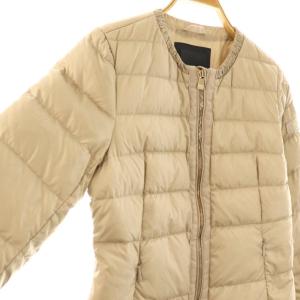 TATRAS 23AW トゥモローランド別注  BREVA ダウンジャケット ノーカラー 01 ベージュ