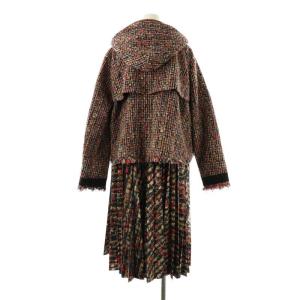 sacai Tweed Coat 1 マルチカラー 21-05733