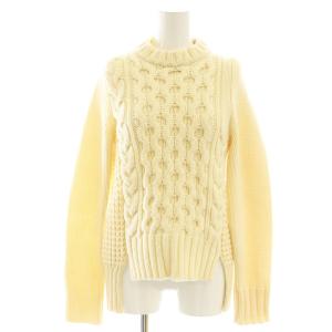 ニット セーター 長袖 1 オフホワイト 21-05866 /HK OS