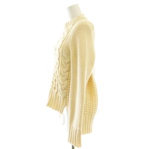 sacai ニット セーター 長袖 1 オフホワイト 21-05866 /HK OS