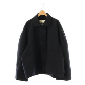 ウールショートコート 32 ネイビー