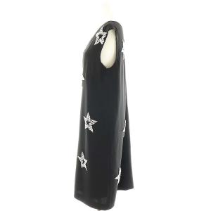 Grace Class スタービジュードレス ワンピース ひざ丈 ノースリーブ 36 ブラック /DF OS