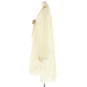 FENDI パールカフス ワンピース 膝丈 36 ホワイト /HK OS