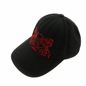 帽子 キャップ タイガー刺繍 U 黒 赤 /MI OS