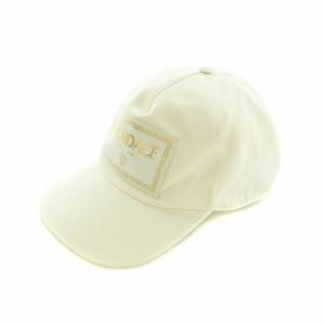 × ヴェルサーチェ VERSACE 帽子 キャップ ロゴ TU 白 /MI OS