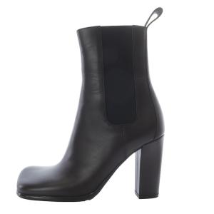 サイドゴアブーツ 36 ダークブラウン