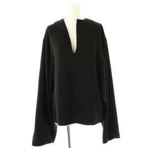GERVASI プルオーバーブラウス 長袖 S 黒 /NR OS