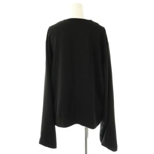 TOTEME GERVASI プルオーバーブラウス 長袖 S 黒 /NR OS