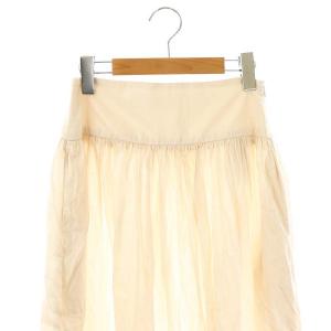 TOTEME リヨセルコットンギャザースカート ロング XS ライトピンク /HK OS