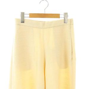 The Row ウール混ツイード ワイドパンツ 0 アイボリー /DF OS