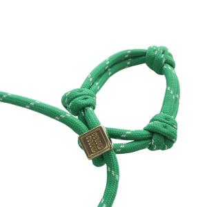 miumiu コード ナイロン ブレスレット グリーン