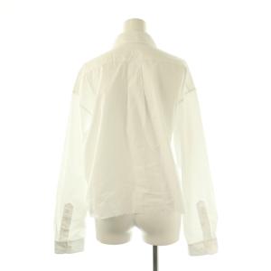 miumiu 24年製 カットオフポプリンシャツ 40 オフホワイト
