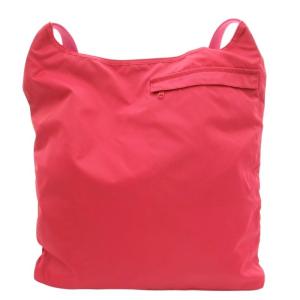 HUNTING WORLD ショルダーバッグ 斜め掛け クロスボディ スクエア 裏地総柄 ロゴ ピンク /GV