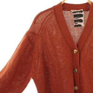 CHAOS ベルリネンカーディガン ニット F ブラウン /ES OS