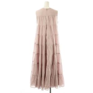 MARIHA ミューズのドレス ワンピース 36 ピンクベージュ