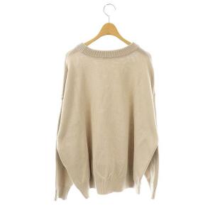 EVERYDAY I LIKE 24SS ベーシックニット セーター プルオーバー グレージュ /CX OS SH