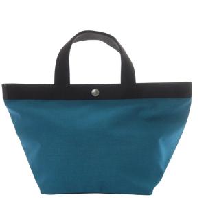 707C コーデュラ舟型トートM バッグ ラゴン×モカ