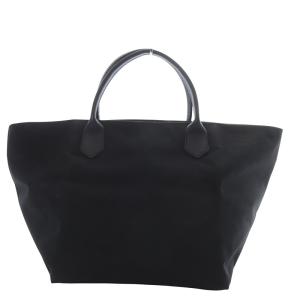 Hervé Chapelier M1407C レザーハンドル舟型トートM コーデュラ ハンドバッグ ノワール /YO20 SH