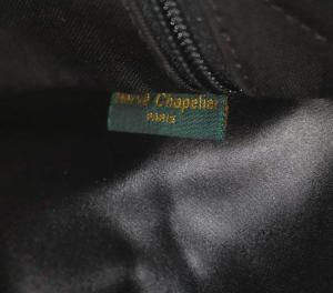 Hervé Chapelier M1407C レザーハンドル舟型トートM コーデュラ ハンドバッグ ノワール /YO20 SH