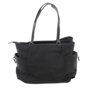 LANVIN en Bleu トートバッグ ショルダー 2WAY リボン 黒 ブラック /AE SH