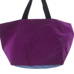 Hervé Chapelier 舟型ショルダーXL トートバッグ ハンドバッグ 紫 パープル 青 ブルー 913N /SR18