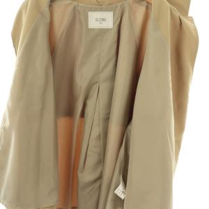 SLOBE IENA 24SS テントラインショートコート ベージュ /HK OS