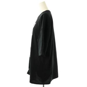 Max Mara CARLO Tシャツ カットソー 半袖 黒 白 /NR OS