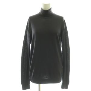 ウール タートルネックニット セーター 長袖 46 グレー /AT OS