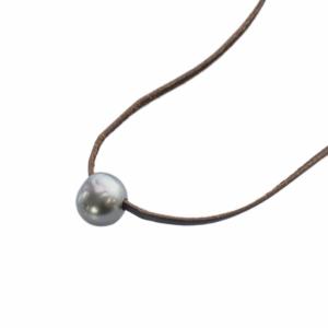 レザー ネックレス 茶 ブラウン /SR30