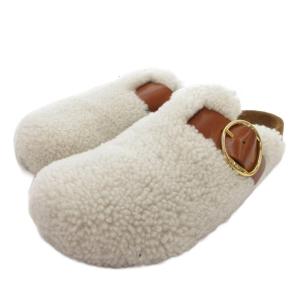 MIRVIN サボ ボアサンダル ベルト 39 グレー /JS