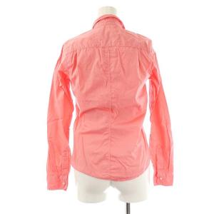 Frank&Eileen フランクアンドアイリーン BARRY コットンシャツ 長袖 オープンカラー XXS ピンク /AT OS