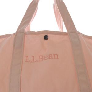 L.L.BEAN キャンバストートバッグ ハンドバッグ ロゴ ピンク 515775 /SR19