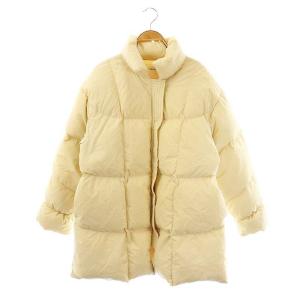 23AW Standcollar Down Jacket ジャケット ダウン アウター 総裏地 36 アイボリー