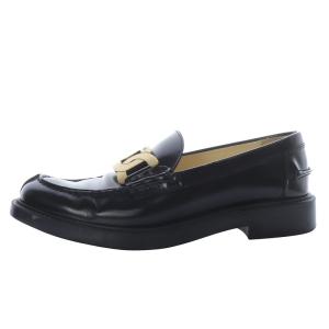 TOD'S ケイト ローファー 37 ブラック