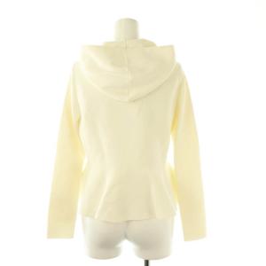 TOCCA MARIE ジップアップパーカー ニット XS アイボリー /ES OS