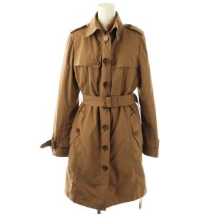 中綿ライナー付き トレンチコート 40 ブラウン
