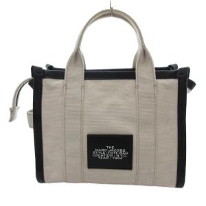 THE SUMMER MEDIUM TOTE BAG ハンドバッグ ロゴ刺繍 白 ホワイト M0016496