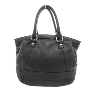 AIGNER トートバッグ ショルダー 2WAY レザー 黒 ブラック /AE