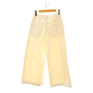 Theory 25SS Natural Denim Double Pleated A Pant D デニムパンツ ワイドパンツ