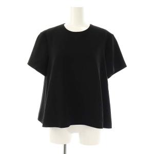 24AW Admiral Crepe SS Aline Top Cl J ブラウス 半袖 S ブラック