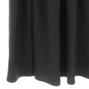 Tiara ティアードロングスカート フレア 2 黒 /MI OS