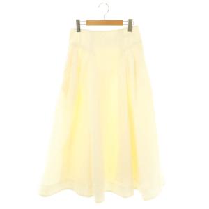 23SS キルティングフレアスカート 2 アイボリー /MI OS