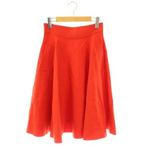Nicole ウールスカート 38 レッドオレンジ 41425