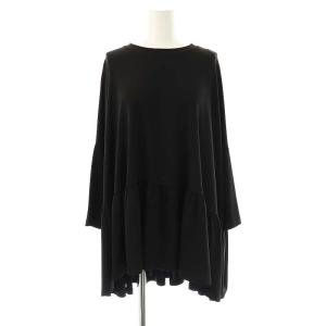 24SS トロミジャージービッグTee Tシャツ カットソー F ブラック /DO OS