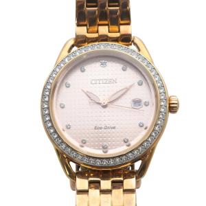 エコドライブ 腕時計 3針 ゴールド色 J810-S112265 /SR24