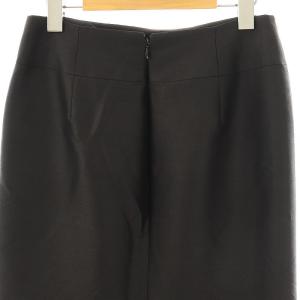 theory luxe 24SS Wool Silk Malila L2 スカート タイト ウール シルク混 038 黒 /MI