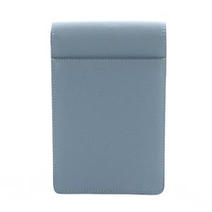 FURLA 1927 スマートフォンケース スマホショルダーバッグ ポーチ レザー 型押し 水色 EBP5ACO ARE000