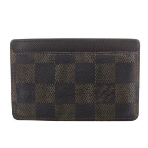 LOUIS VUITTON ダミエ ポルトカルト サーンプル カードケース ブラウン N61722 /YO7 OH