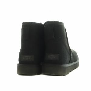 UGG australia 1016222 Classic Mini II ブーツ ショート シープスキン US8 25.0cm 黒